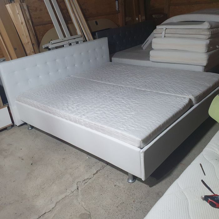 Pat dormitor tapițat piele 1.80m/2m