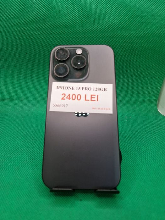 Iphone 15 Pro 128GB baterie 98% Lazar Amanet Crangasi 55669