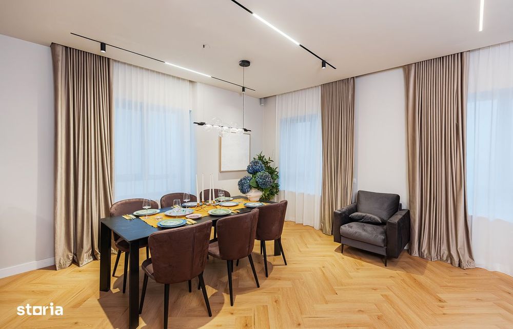 AFI Home North-Penthouse, mobilat&utilat, all-inclusive+2 loc parcare