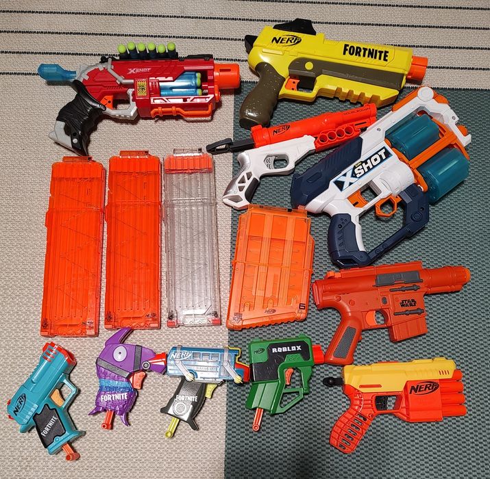 Pistoale Nerf sau similare/accesorii