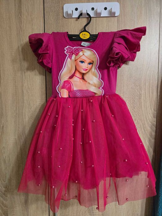 Цикламена рокля Barbie