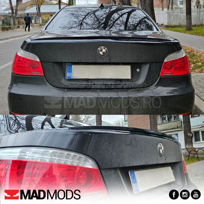 Eleron lip portbagaj haion Universal, Negru Lucios, Bmw Audi Skoda etc