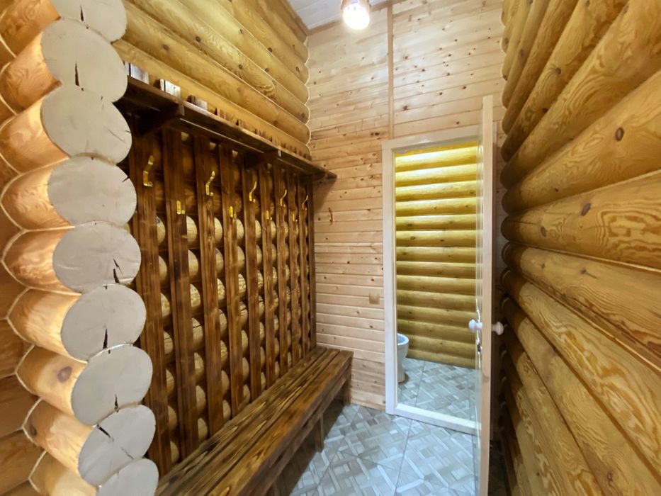 Сруб с прорубью [ Баня на дровах ]