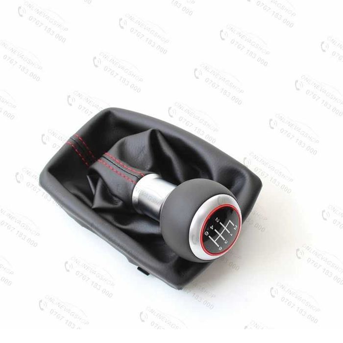 Nuca piele S-line cu manson schimbator Audi A4 B6,Audi A4 B7,Seat Exeo