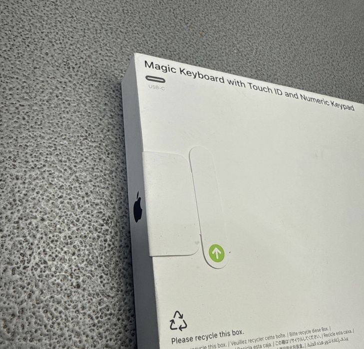 Tastatura Apple Magic Keyboard Touch ID Numeric Keypad, Sigilata