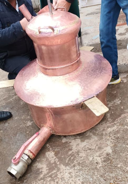 Vindem cazane Tucă 120 litre fund 3mm peret 2mm capac 1mm