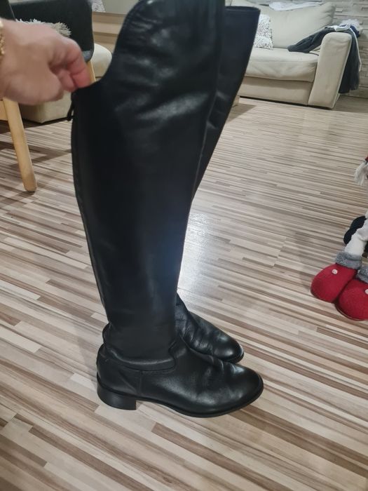 Високи Ботуши от естествена кожа