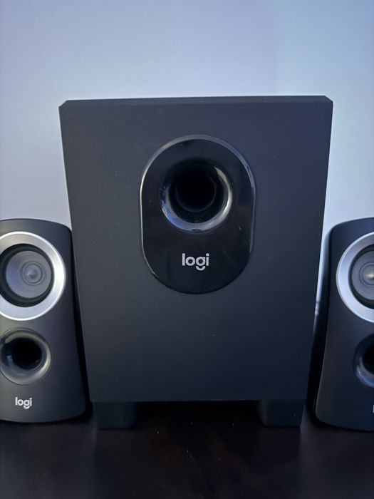 Тонколонки с буфер logitech z313