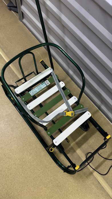 Санки с выдвижными колёсами