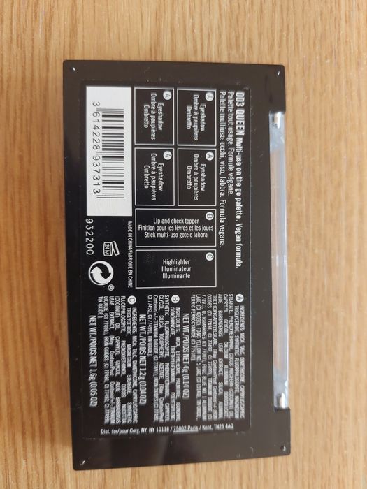 Paleta de farduri Rimmel London Mini Power 003 Queen 6.8 g