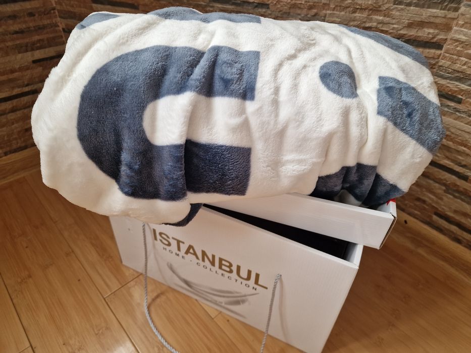 Уютный плед в подарочной упаковке