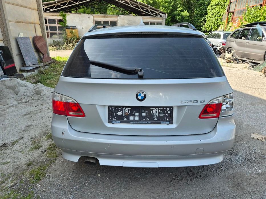BMW E61 520D 163кс M47 ксенон ръчка НА ЧАСТИ!