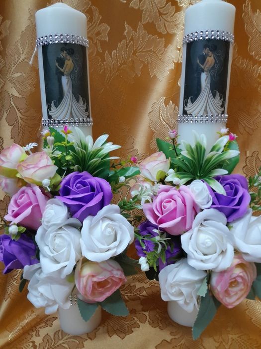 Lumânări și buchete personalizate