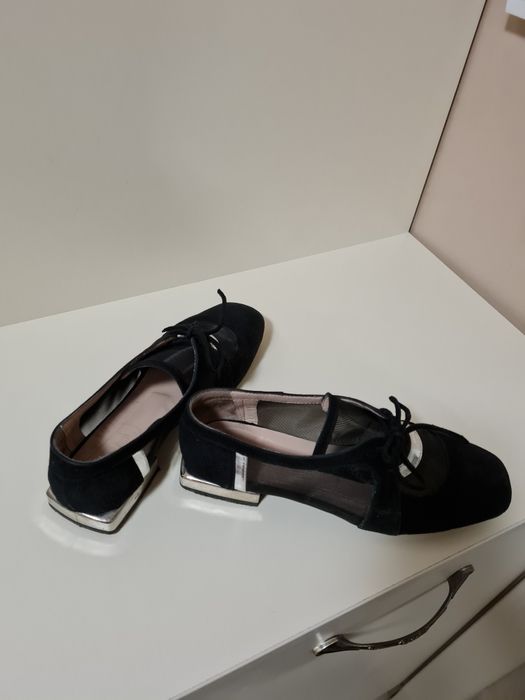 Боти от естествена кожа на GiAnni