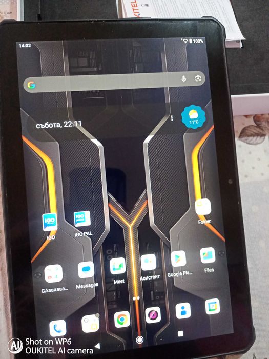 Таблет Oukitel RT1 с IGO и IGO PAL навигация