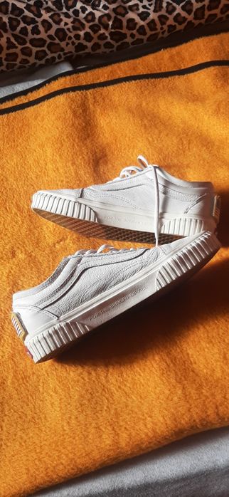 Adidasi tenisi noi piele originali unisex vans nasa mission