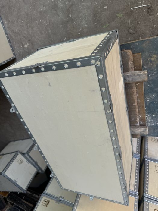 Метал асосли фанер яшик