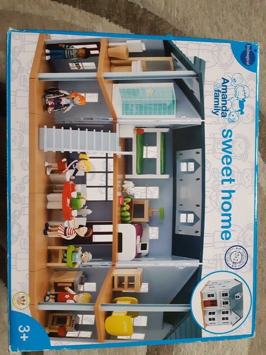 Jucarie casa puzzle copii Amanda Sweet Home