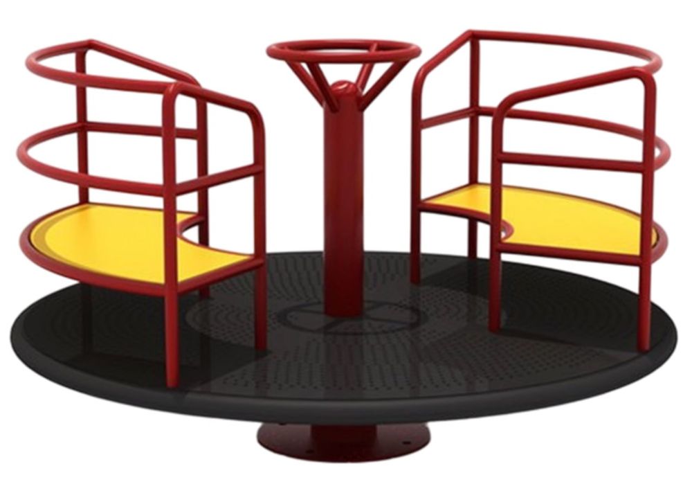 Детская уличная карусель / Детские игровые комплексы от HappyPlay