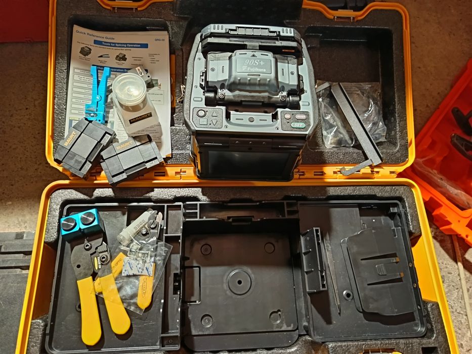 Fujikura 90S +aparat de sudat prin fuziune fibra optica