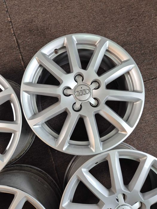 4 Jante Aliaj 5x112 16'' OEM AUDI A3 A4 A6 Q3 - 7.5J ET 45 - Stare Excelenta !