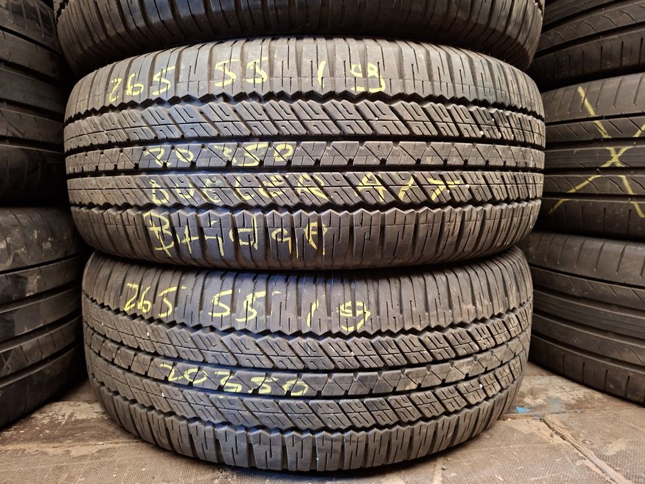 4 anvelope 265/55 R19 Bridgestone A/T profil 7mm