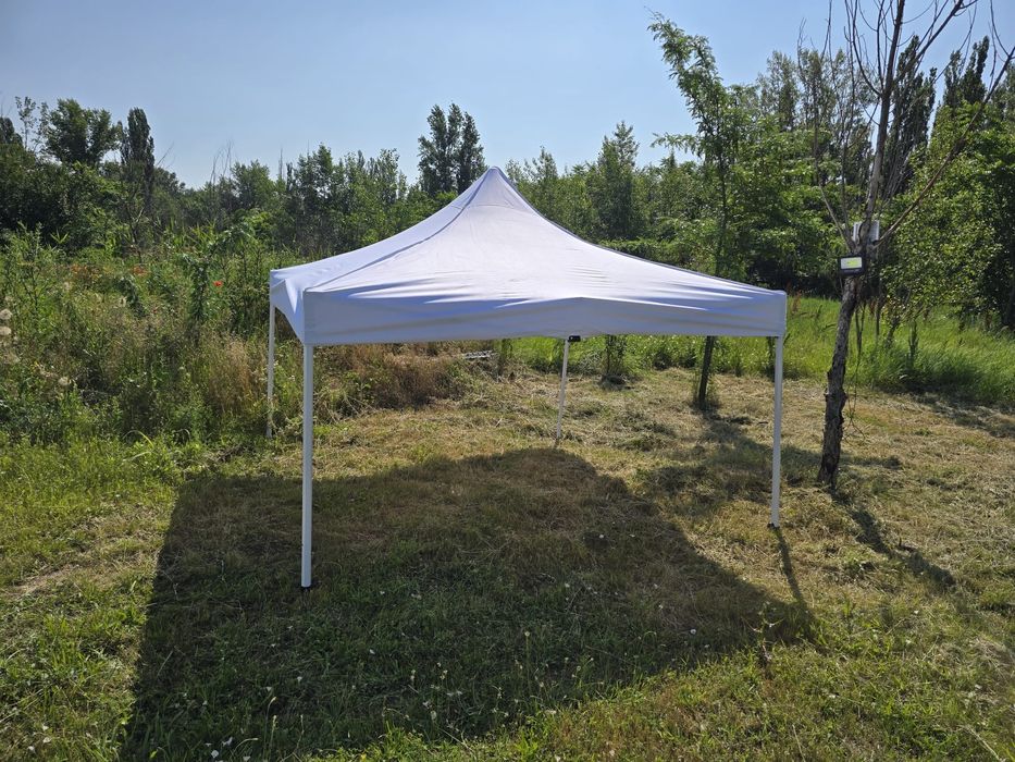 Cort pavilion pliabil Profesional cadrul hexagon 3x3
