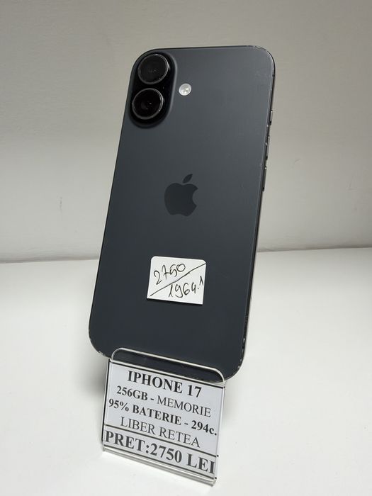 iPhone 17 256GB Black 95% baterie