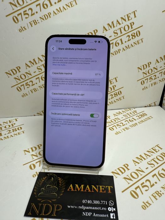 NDP Amanet Braila Iphone 14 Pro Max (50008)