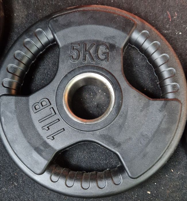 Дискове за щанга гумирани олимпийски