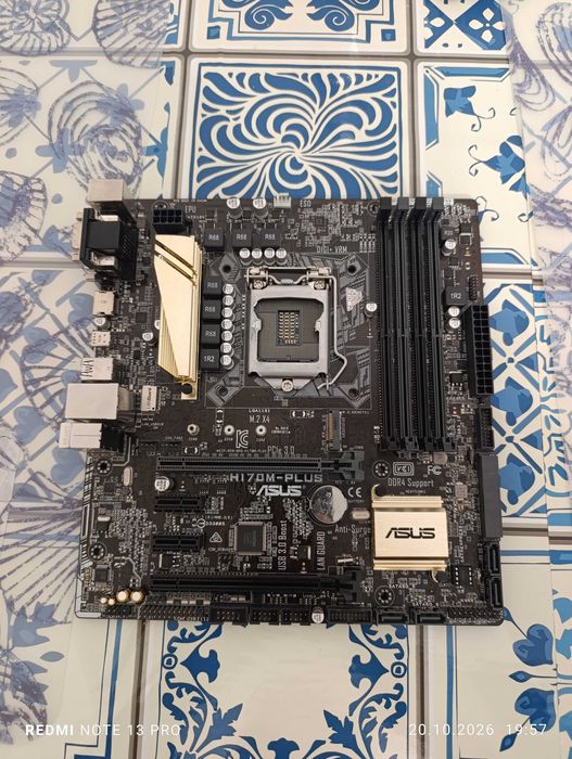 Placa de baza asus h170m-plus