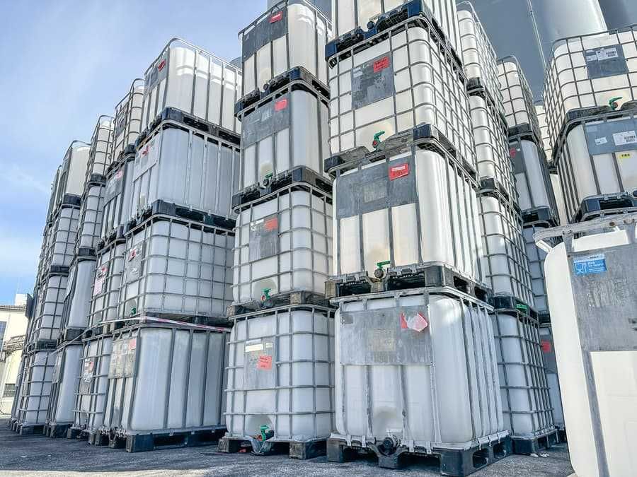 bazin container IBC pentru apa potabila 640-1000 litri