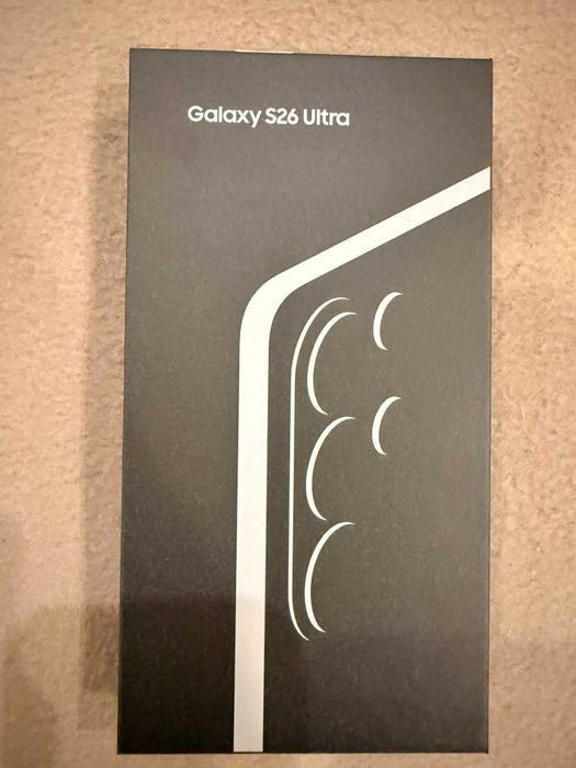 Samsung s26 ULTRA 512 GB чисто нов,фабрично запечан ,3 години гаранция