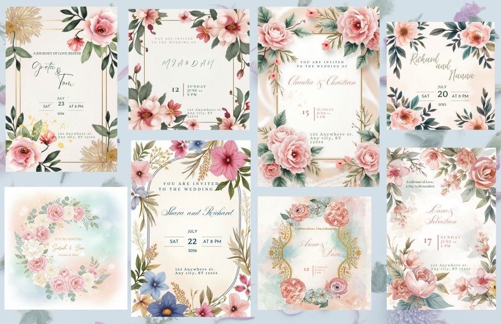 Invitații personalizate si digital pentru Evenimente Speciale