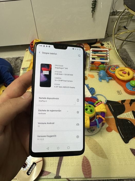Vand oneplus 6 impecabil