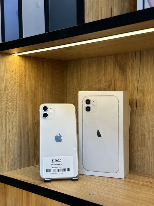 айфон 11 белый 64гб