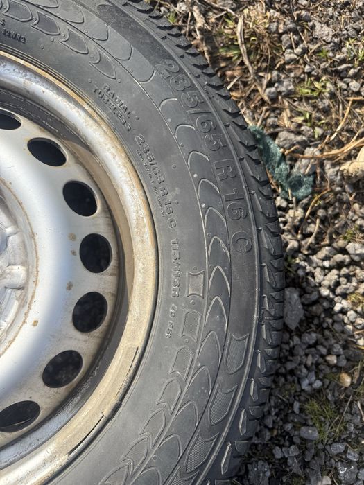 Jenti si anvelope sprinter cu senzori presiune : dimensiune: 235/65 R