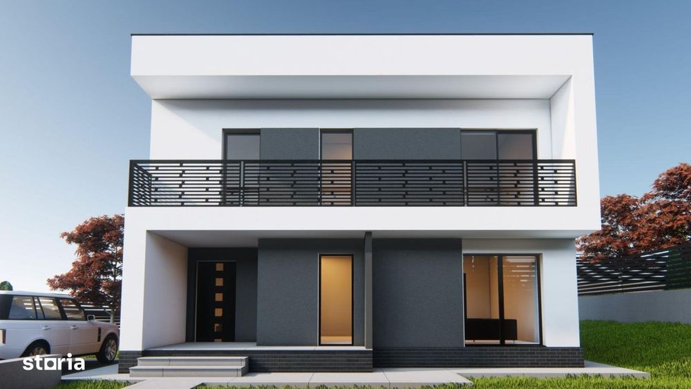 700mp teren!Proiect noi!CANALIZ!Incalz in pard!Vila 4 camere Miroslava