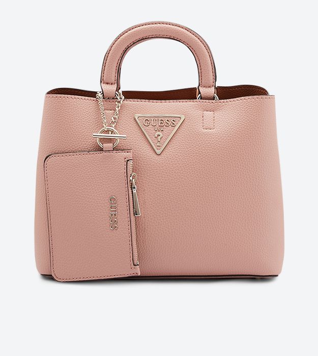 Дамска чанта Guess Aretha Girlfriend Satchel Bag