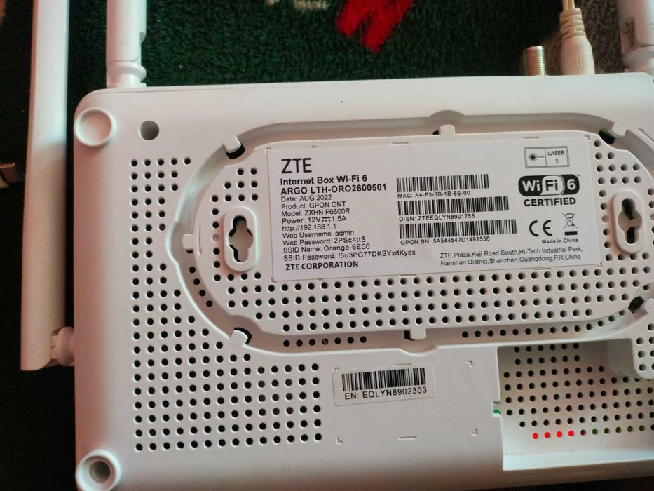 Router Zte 5g wi-fi 6