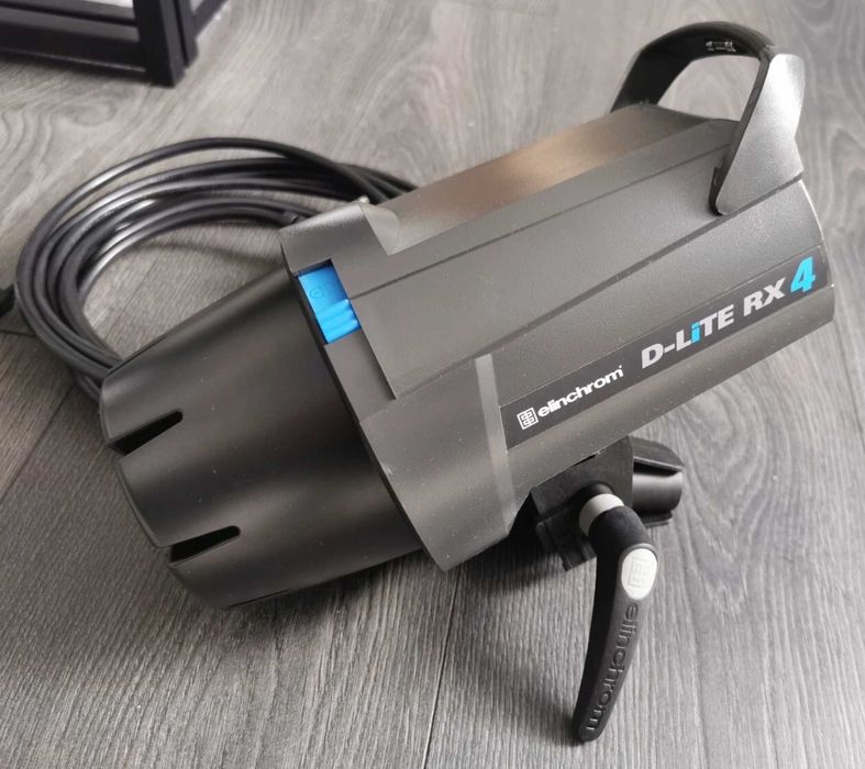 Kit Elinchrom RX4 - blitz studio, softbox, trigger, stativ, geanta