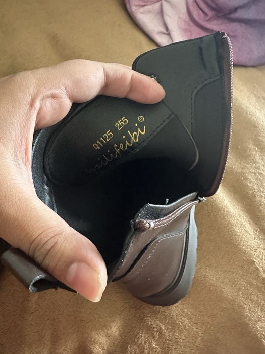 Ботинки весна эко кожа