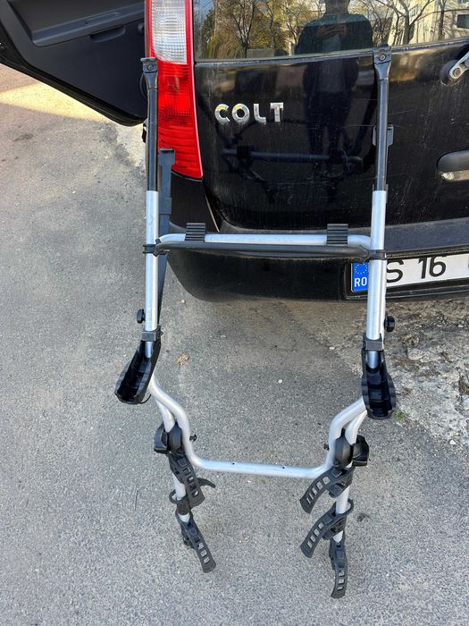 Suport auto 3 biciclete Thule ClipOn 9104 / 01 (pentru hayon)