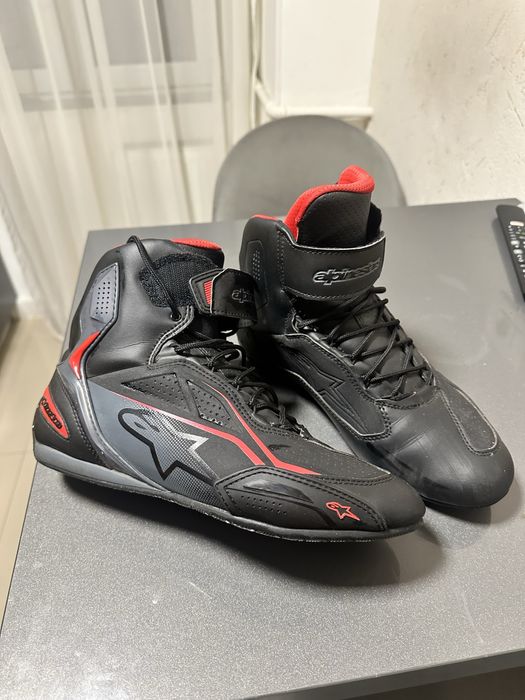 Ghete alpinestars Faster 3 black /grey/red 43