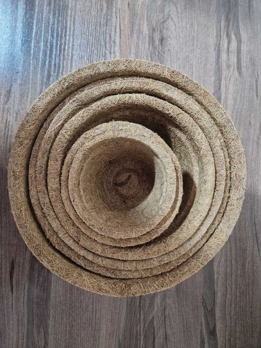 Кокосовые горшки для цветов, для рассады