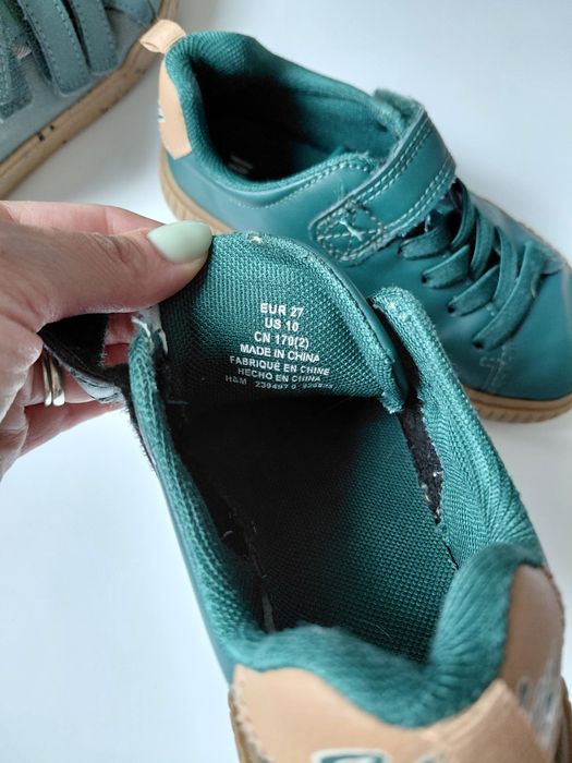 2 perechi adidasi băieți masura 27, H&M, Decathlon