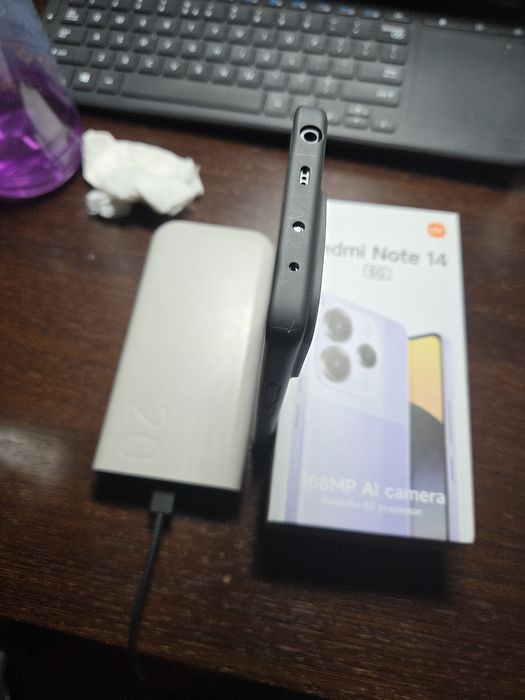 Xiaomi Redmi Note 14 5G 8/256 GB Midnight Black