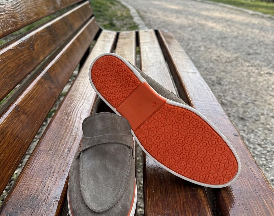 Mocasini Hermes - Premium - Piele intoarsa