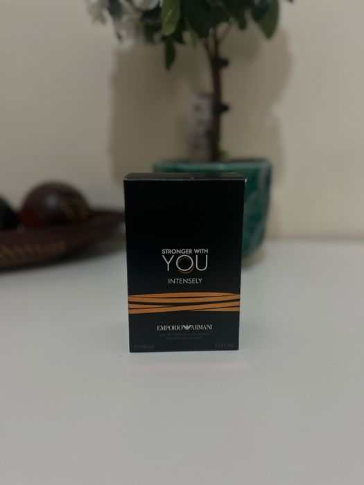 Armani stronger with you intensly