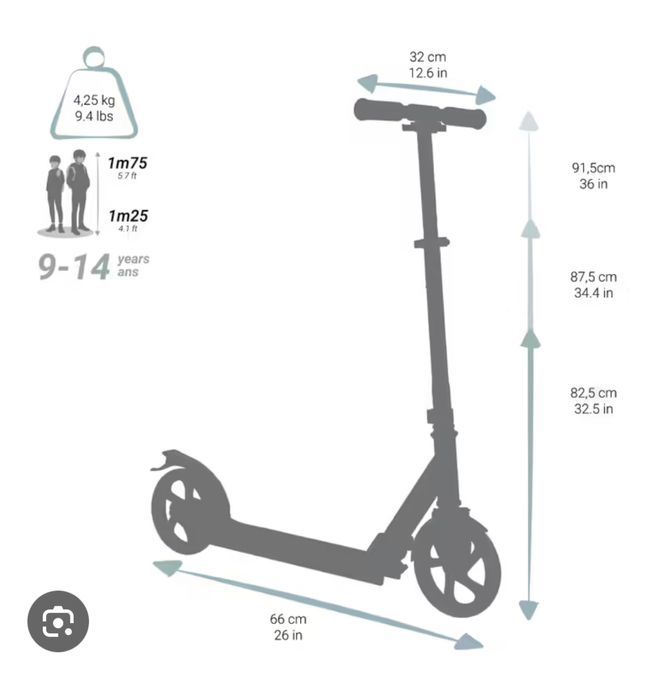 Trotineta oxelo MID 7